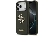 Mobil - Covers & Cases - GUESS Silicone Big 4G Script Case for iPhone 17 Pro Max - Green - 3666339522582