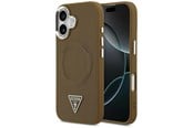 Mobil - Covers & Cases - GUESS Triangle Logo MagSafe case for iPhone 17 - brown - 3666339515515