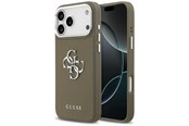 Mobil - Covers & Cases - GUESS Grained Big 4G Classic Logo Case for iPhone 17 Pro Max - Brown - 3666339518264