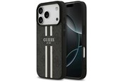 Mobil - Covers & Cases - GUESS 4G Printed Stripes MagSafe case for iPhone 17 Pro - black - 3666339491383