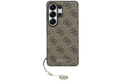 Mobil - Covers & Cases - GUESS 4G Classic Logo Charm MagSafe Case for Samsung Galaxy S26 Ultra - Brown - 3666339613990