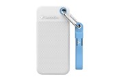 SSD - Verbatim Pocket SSD - 1TB - USB 3.2 Gen 2 - Hvid - 32320