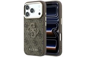 Mobil - Covers & Cases - GUESS 4G & Big Resin Logo Case for iPhone 17 Pro Max / 18 Pro Max - Brown - 3666339653675