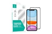 Mobil - Beskyttelsesglas - SiGN 3D Screen Protector Tempered Glass + Dust Mesh for iPhone XR & iPhone 11 - SN-3DIP11
