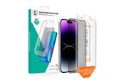 Mobil - Beskyttelsesglas - SiGN Privacy Screen Protector iPhone 14 Pro - EZ Apply dust free applicator - SNTP-IP14P-PR