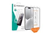 Mobil - Beskyttelsesglas - SiGN Screen Protector iPhone 15 Plus - EZ Apply with dust free applicator - SNTP-IP15-PLUS