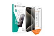 Mobil - Beskyttelsesglas - SiGN Screen Protector iPhone 15 Pro - EZ Apply with dust free applicator - SNTP-IP15-PRO