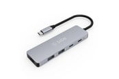 USB hub - SiGN 5-in-1 HUB USB-C to USB-A / USB-C 100W / PD / HDMI 4K@60Hz - Gray USB hub - SN-GEN1HUB