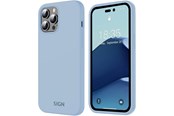 Mobil - Covers & Cases - SiGN Liquid Silicone Case for iPhone 14 Pro Max - Blue - SN-SIL14PMSafir