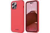 Mobil - Covers & Cases - SiGN Liquid Silicone Case for iPhone 14 Pro Max - Red - SN-SIL14PMVattenmelon