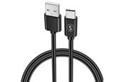 USB kabel - SiGN USB-C Cable - 2.4A - 1m - Black - SN19-200