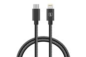 USB kabel - SiGN USB-C to Lightning Cable 20W - 1m - Black - SN-1B