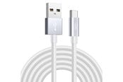 USB kabel - SiGN SuperCharge USB-C cable 5A - 25W - 2m - White - SNCAB-5AW2M