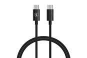 USB kabel - SiGN Fast Charging Cable USB-C to USB-C 60W - 3A - PD - 1m - Black - SNCAB-USBCCB