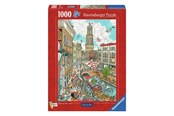 Puslespil - Ravensburger Jigsaw Puzzle Fleroux Utrecht 1000 pcs. 2D Puslespil - 120002499