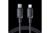 USB kabel - SiGN USB-C to Lightning Cable 20W - 0.25m - Black - SN-CL025BK