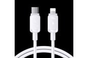 USB kabel - SiGN USB-C to Lightning Cable 20W - 0.25m - White - SN-CL-25WT