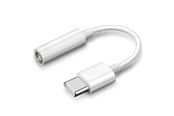 Audio kabel - SiGN USB-C to 3.5mm AUX Adapter - White - SN-USBC35MM