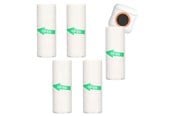 Papir, Fotopapir og Etiketter - SiGN Thermal label printing paper for mini printer - 5 rolls - 57*25 mm - 3m - SN-MINIPP02-5