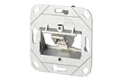 Netværkstilbehør - METZ Connect flush mount outlet - 180°M without cover - 130B11D11200-E