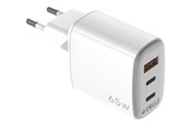 Mobil - Adaptere & Opladere - CELLY [UPTC COLLECTION] power adapter - GaN - 2 x USB-C USB - 65 watt - UPTC1USB2USBC65