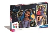 Puslespil - Clementoni Puslespil Square Disney's Wish, 3x48 brikker - 25310