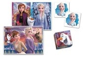 Brætspil - Clementoni EDUKIT 4in1 Frozen - 18292