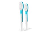 Eltandbørste - Philips Tandbørstehoveder Sonicare For Kids HX6042 - replacement brushhead - white/sea - HX6042/90