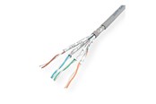 Netværkskabel - Roline VALUE bulk cable - 100 m - grey - Grå - 21.99.0886