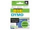 Papir, Fotopapir og Etiketter - DYMO D1 tape | 24mm x 7m rulle | sort på gul - 53718