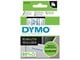 Papir, Fotopapir og Etiketter - DYMO D1 tape | 12mm x 7m rulle | blå på hvid - S0720540