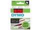 Papir, Fotopapir og Etiketter - DYMO D1 tape | 19mm x 7m rulle | sort på rød - 45807