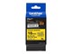 Papir, Fotopapir og Etiketter - Brother TZES641 - Black on Yellow - Roll (1.8 cm x 8 m) - TZES641