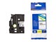 Papir, Fotopapir og Etiketter - Brother TZE161 - Black On Clear - Roll (3.56 cm x 8 m) - TZE161