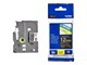 Papir, Fotopapir og Etiketter - Brother TZe335 12mm (0.47") White on Black Label tape for P-Touch 8m - TZE335