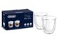 Kaffe og Espresso - DeLonghi Cappuccino Glas 2 x 270 ml - 8004399324893