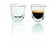 Kaffe og Espresso - DeLonghi Espresso glasses 2pcs 90ml - 5513284151