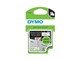 Papir, Fotopapir og Etiketter - DYMO D1 tape permanent polyester | sort/hvid | 12mm x 5,5m - S0718060