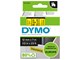 Papir, Fotopapir og Etiketter - DYMO D1 tape | 12mm x 7m rulle | sort på gul - S0720580