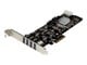 Controller - StarTech.com 4 Port Dual Bus PCI Express PCIe USB 3.0 Card w/ UASP & Power - PEXUSB3S42V