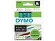 Papir, Fotopapir og Etiketter - DYMO D1 tape | 19mm x 7m rulle | sort på grøn - S0720890