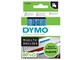 Papir, Fotopapir og Etiketter - DYMO D1 tape | 19mm x 7m rulle | sort på blå - S0720860