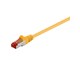 Netværkskabel - Pro LAN CAT 6 STP - Gul - 1m - 4040849683008