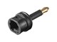 Audio kabel - Pro MiniPlug - Optical Toslink adapter - 4040849119224