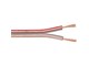 Audio kabel - Pro Speaker Cable 0.75mm Clear - 50m - 4040849151248