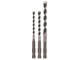 Bor & bits - Bosch 3 dele Universalborsæt SDS quick - 2609256918