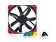 Kabinet Køler - Noctua NF-S12A PWM chromax.black.swap - Kabinet køler - 120mm - Sort - 17 dBA - NF-S12A PWM CH.BK.S