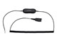 Audio kabel - Jabra GN1218 AC Attenuation - kabel til hovedsæt - 2 m - 88011-102