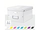 Arkivering & Opbevaring - Leitz Opbevaringsboks Click & Store WOW Medium Hvid - 60440001