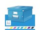 Arkivering & Opbevaring - Leitz Opbevaringsboks Click & Store WOW Medium Blå - 60440036